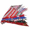 Holiday Dog Bandanas Classic Christmas Cat Triangle Bibs Pets Scarf Accessories for Small Medium Large Size Pets Festival Props - as the picture