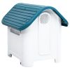 Dog House Blue 23.2"x29.5"x26" Polypropylene - Blue