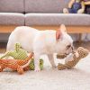 Bite-resistant Pet Dog Chew Dinosaur Toys for Dogs Squeaky Small Big Dog Toy Cleaning Teeth Dog Supplies Juguetes Para Perro - Green