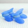 Dog Adjustable Straps & Waterproof Outdoor Booties For Snow & Rain - Royal Blue - S