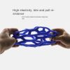 Dog toy hollow ball bite-resistant elastic rubber ball bell pet toy; Jingle Bell Toy Ball - blue - Hollow ball (with bell)