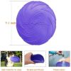 Pet UFO Toys New Small Medium Large Dog Flying Discs Trainning Interactive Toy Puppy Rubber Fetch Flying Disc 15CM - Orange