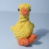 1pc Duck Shaped Pet Knot Toy; plush dog chew toy - Yellow Duck