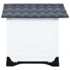 Dog House Gray 35.6"x26.8"x26" Polypropylene - Gray