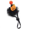 Dog Hat Pet Halloween Hat Cat Hat Accessories Pet Headgear Christmas Halloween Hat Adjustable Dog Accessories Halloween - purple