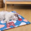 Autumn And Winter Cartoon Dog Mat; Pet Floor Mat; Bite Resistant Comfortable Cat Dog Sleeping Mat - L