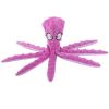 1 Piece Pet Squeak Toys Cartoon Octopus Shape Toy Pet Anxiety Relief Calming Aid Toy For Cats Dogs - Orange