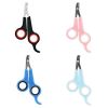 Pet Nail Claw Grooming Scissors Clippers For Dog Cat Bird Toys Gerbil Rabbit Ferret Small Animals Newest Pet Grooming Supplies - sky blue&white