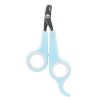 Pet Nail Claw Grooming Scissors Clippers For Dog Cat Bird Toys Gerbil Rabbit Ferret Small Animals Newest Pet Grooming Supplies - sky blue&white