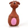 Latex sound toys for dogs; cartoon dog toy for elephants and cows; pet toy - White dairy cattle