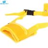 Breathable dog mouth cover; universal for big and small dogs; adjustable velcro - Yellow [basic] - L code