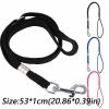 1pcs Adjustable Dogs Leash Pets Noose Loop Lock Clip Rope Cats Grooming Table Accessories Arm Bath Nylon Restraint Ropes Harness - blue