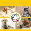 Dog Toys For Small Large Dogs Animal Shape Plush Pet Puppy Squeaky Chews Bite Resistant Cleaning Teeth Toy Pets Accessories #P5 - Red