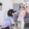 Touchdog 'Arubark' Caribbean Style Dog Polo T-Shirt - Peach - X-Small
