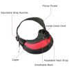 Pet Carrier for Dogs Cats Hand Free Sling Adjustable Padded Strap Tote Bag Breathable Shoulder Bag Carrying Small Dog Cat - Red - L