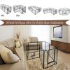 LEAVAN High Quality Wholesale Cheap Best Large Indoor Metal Puppy Dog Run Fence / Iron Pet Dog Playpen - as picture