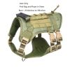 Universal Outdoor Dog Harness With Pet Leash And Snap Shackle Hitched Loop For Dogs - Grey - M