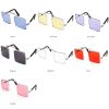 Cute Dog cat Glasses Pet Goggles Glasses Suitable For Puppy Cat Photo Props - pink - Square