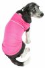 Pet Life Active 'Aero-Pawlse' Heathered Quick-Dry And 4-Way Stretch-Performance Dog Tank Top T-Shirt - Pink - X-Small