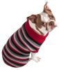 Polo-Casual Lounge Cable Knit Designer Turtle Neck Dog Sweater - Small