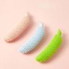 New pet toys cucumber dog biting and grinding toys biting-resistant interactive dog toys training to relieve boredom and dog biting sticks - Pink