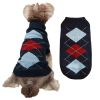 Two-Legged Knit Sweater for Dogs Autumn/Winter Wear - BluecheckS