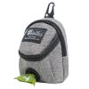 Pet Dog treat pouch Portable Multifunction Dog training bag Outdoor Travel Dog Poop Bag Dispenser Durable Pet accessories - gray