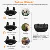 Dog Bark Collar IP67 Waterproof Rechargeable Dog Training Receiver Shock Collar Receiver with Beep Vibration Shock 9 Levels - Receiver