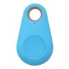 Pet Intelligent Mini Tracker; Anti Loss Tracker Alarm Locator For Dogs & Cats; Wallet Key Tracker; with battery - Blue - with battery inside