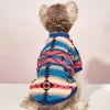 Pet Sweater; Warm Dog Sweater Cat Hoodie For Cold Weather; Floral Print Dog Apparel(Small & Medium) - Mixed Color - XL