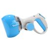 Pet Poop Picker Pick Up Excreta Cleaner Dog Pooper Scoopers Excrement Shovel Portable Pet Feces Clip with Garbage Bag Collector - Blue