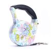 3m 5m Retractable Dog Leash 11 Colors Fashion Printed Puppy Auto Traction Rope Nylon Walking Leash for Small Dogs Cats Pet Leads - color 4 - 5m