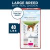 Large Breed Adult Dog Food Dry Formula;  40 lbs - 40 lbs