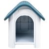 Dog House Blue 23.2"x29.5"x26" Polypropylene - Blue