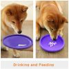 Pet UFO Toys New Small Medium Large Dog Flying Discs Trainning Interactive Toy Puppy Rubber Fetch Flying Disc 15CM - Green