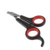 Pet Nail Claw Grooming Scissors Clippers For Dog Cat Bird Toys Gerbil Rabbit Ferret Small Animals Newest Pet Grooming Supplies - black&red