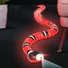 Smart Sensing Interactive Cat Toys For Indoor Cats; Automatic Obstacle Avoidance; Automatic Electronic Snake Cat Teaser Toys - USB Charging