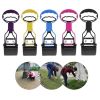 Pet Pooper Scooper Long Handle Jaw Poop Scoop Clean Pick Up Animal Waste Dog Puppy Cat Waste Picker Cleaning Tools Outdoor - pink