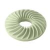 Pet Funny Misfeed Frisbee Toy Bite resistant Molar Pet Dog Chew Bite tpr Dog Interactive Toy dog toy - green