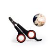 Pet Nail Claw Grooming Scissors Clippers For Dog Cat Bird Toys Gerbil Rabbit Ferret Small Animals Newest Pet Grooming Supplies - black&red