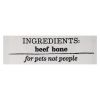 Happy N Healthy Pet - Dog Bone Beef Medium - Case of 6 - 1 CT - 2042919