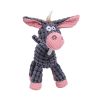 Dog Squeaks Toys; Plush Chewing Toys; Puppy Chewing Toys; Cute Animal Shaped Toys For Dogs - Gray Donkey