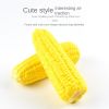 Pet dog voice toy gritty teeth resistant dog toy pet simulation corn toy - 12cm