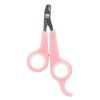 Pet Nail Claw Grooming Scissors Clippers For Dog Cat Bird Toys Gerbil Rabbit Ferret Small Animals Newest Pet Grooming Supplies - pink&white