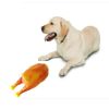 Pet Play Games Chew Toys Squeaky Toys Dog Toys Funny Simulation Roast Chicken Puppy For Small Big Dogs Pug Pet Supplies - as the picture